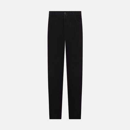 Navy Corduroy Charles Trousers
