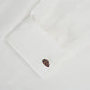 View 3 of product Burgundy and Navy Checkered Oval Enamel Cufflinks