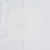View 3 of product White Sea Island Quality Cotton Shirt with T&A Collar and 3-Button Cuffs