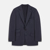 View 1 of product Navy Wool Blend Barrington Blazer