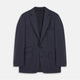 Navy Wool Blend Barrington Blazer