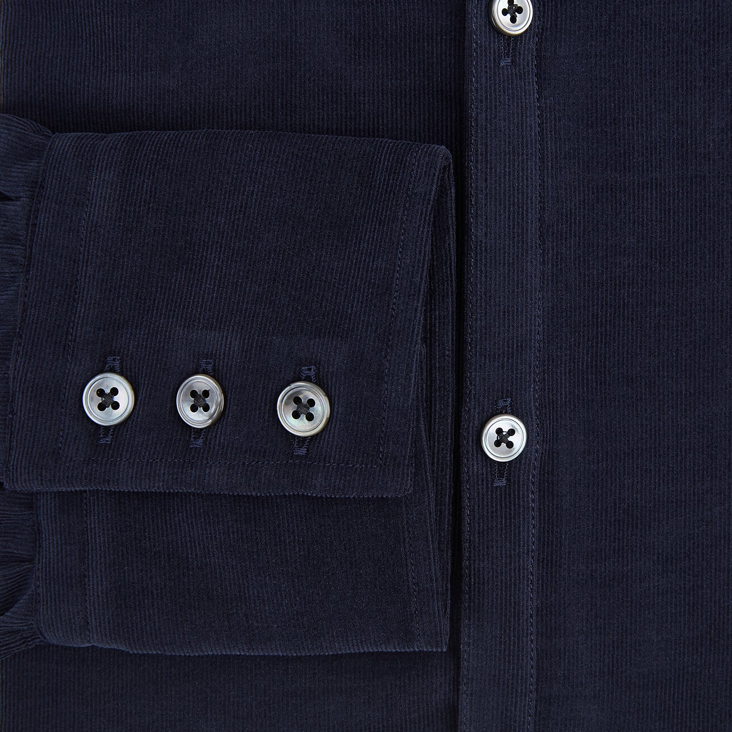 View 4 of product Navy Corduroy Windsor Shirt