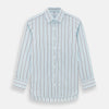 Burgundy Combination Stripe Mayfair Shirt