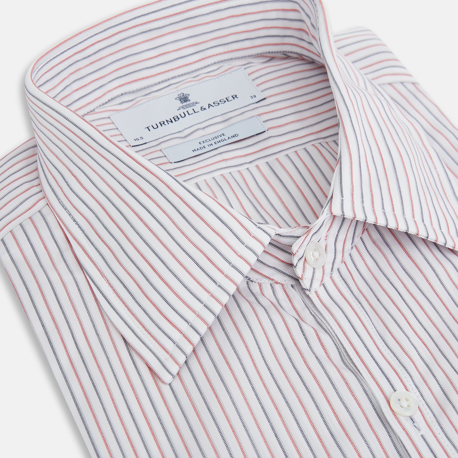 Red and Blue Double Stripe Westminster Shirt