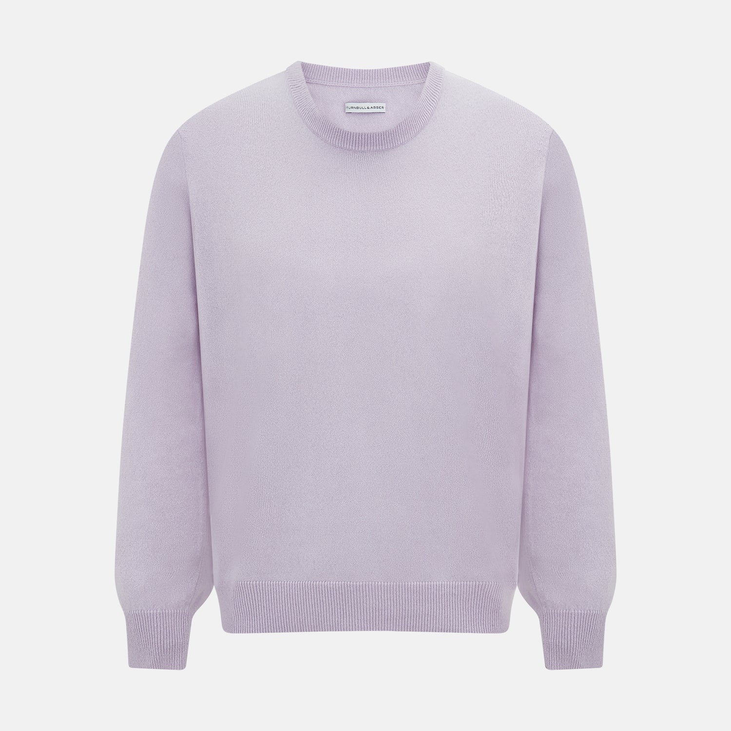 View 1 of product Lilac Cashmere Round Neck Jumper