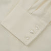View 6 of product Cream Cotton Weekend Fit Western Shirt with Dorset Collar