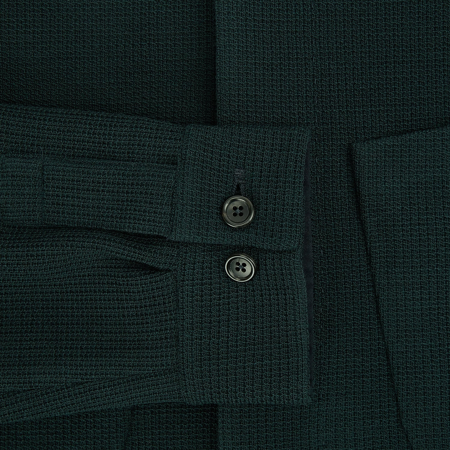 View 4 of product Forest Green Greenwich Knitted Overshirt