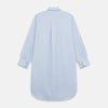 View 5 of product Blue and Green Stripe Poplin Cotton Nightshirt
