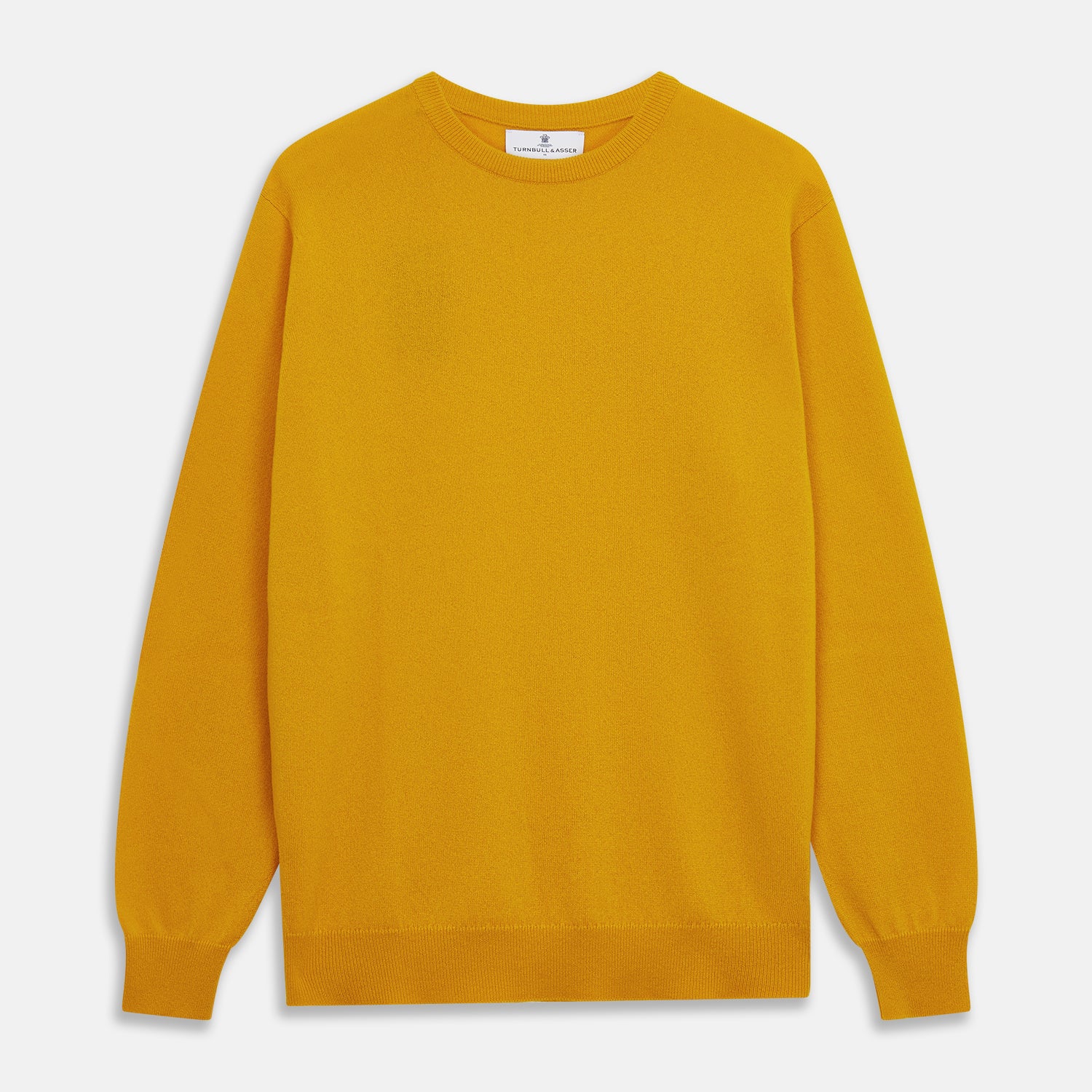 View 1 of product Gold Glenn Cashmere Crew Neck Jumper