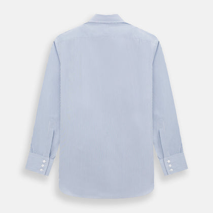 Pale Blue Pinstripe Mayfair Shirt Image 2