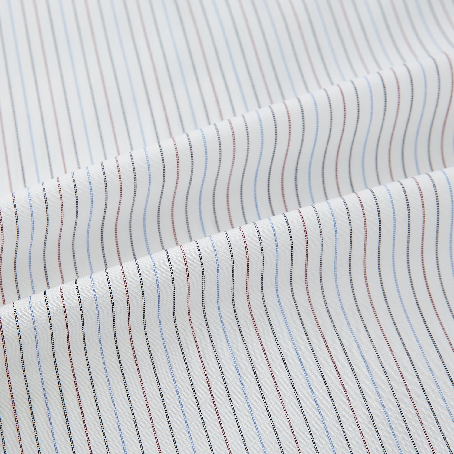 View 6 of product Red and Blue Double Pinstripe Mayfair Shirt