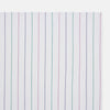 View 2 of product Hand Rolled Pink and Green Pinstripe Handkerchief