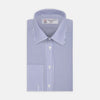 View 1 of product Blue Bengal Stripe Shirt with T&A Collar and Double Cuffs