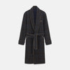 View 1 of product Charcoal Grey Check Wool Pierce Gown