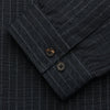 View 7 of product Navy Tailored Pinstriped Shirt Jacket