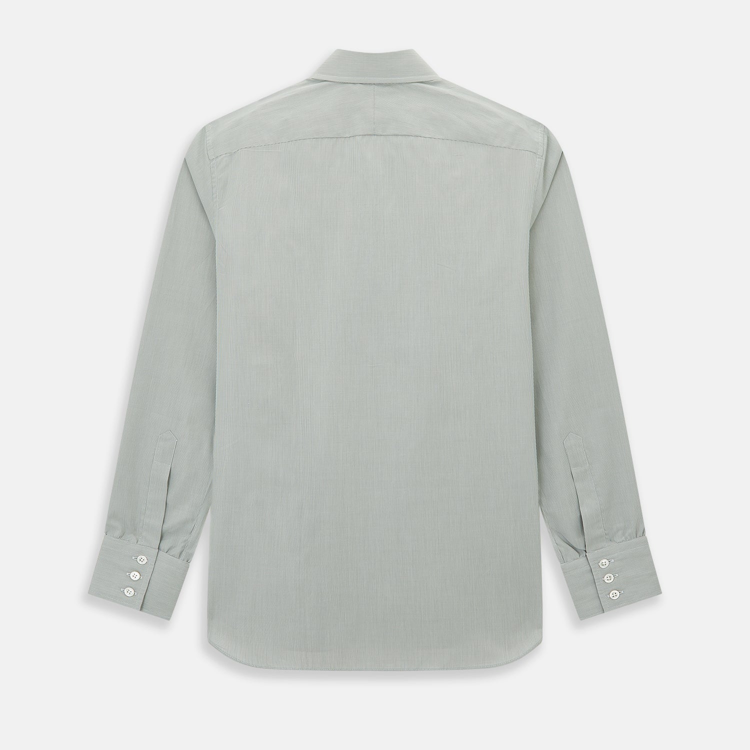 View 3 of product Dark Green Micro Graph Check Westminster Shirt