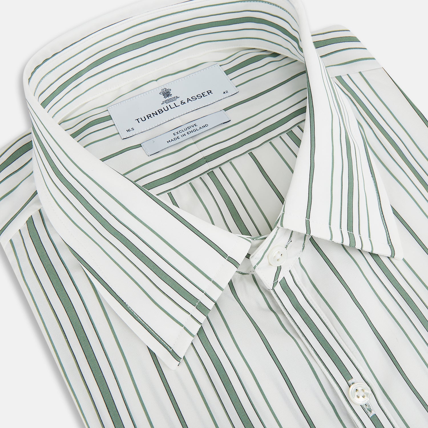 View 2 of product SAGE GREEN MULTI STRIPE WESTMINSTER SHIRT