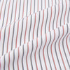 View 6 of product Red Double Stripe Shirt with Contrast T&A Collar and Cuffs