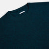 View 2 of product Dark Green Melange Cashmere Round Neck Jumper