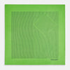 Fern Green Stripe Silk Pocket Square