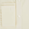 View 4 of product Cream Cotton Shirt with T&A Collar and Double Cuffs