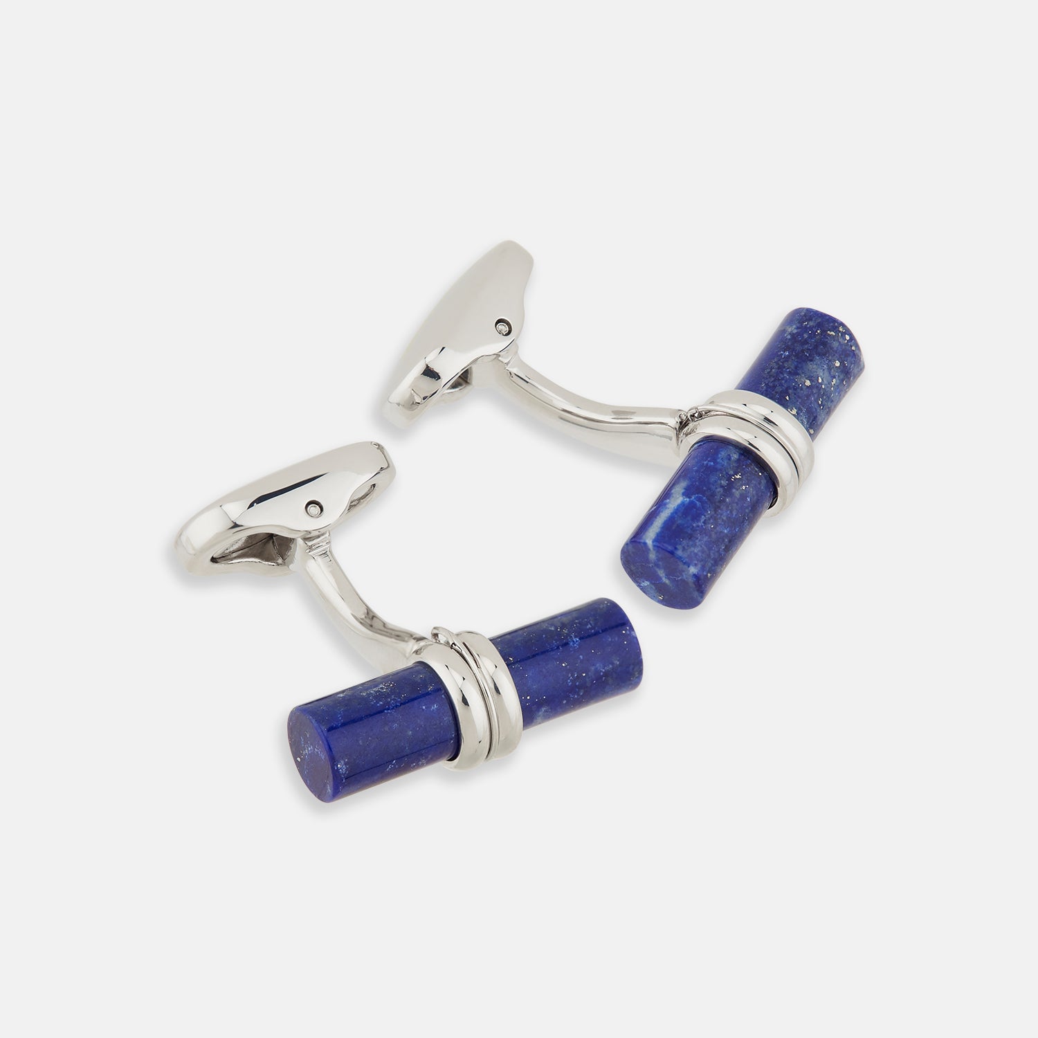 View 1 of product Lapis Lazuli Handlebar Cufflinks