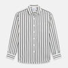 View 2 of product Black & White Wide Stripe Cotton Fabric