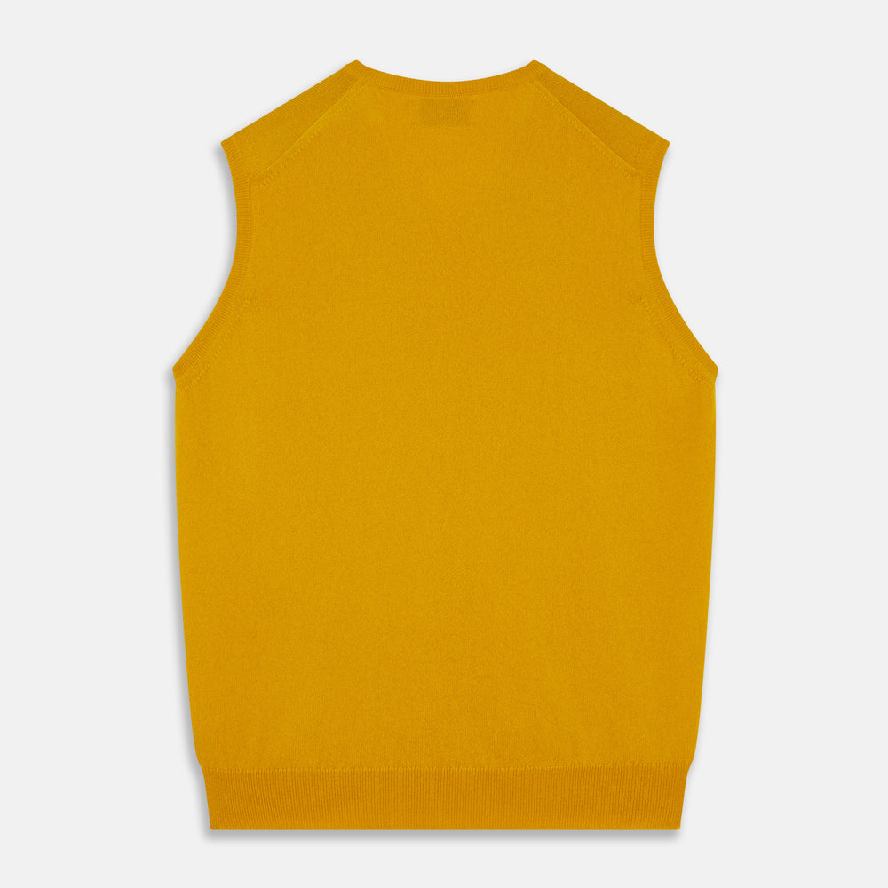 Gold Ifor Cashmere Slipover