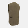View 4 of product Olive Linen Twill Waistcoat