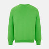 View 3 of product Lime Green Fine Merino V-Neck Cardigan