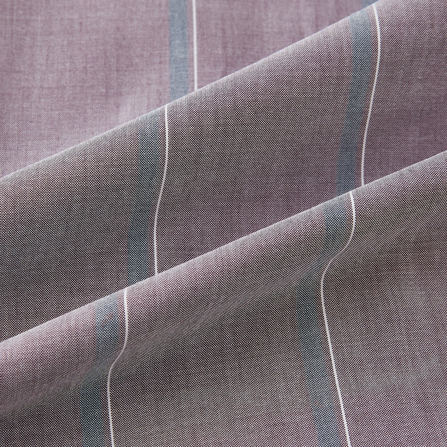 View 6 of product Light Porto Red Track Stripe Shirt with Contrast T&A Collar and Cuffs