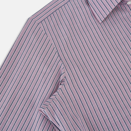 Antique Pink Ticking Stripe Westminster Shirt Image 5