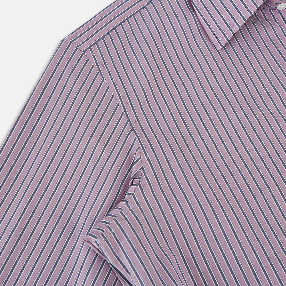 Antique Pink Ticking Stripe Westminster Shirt