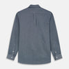 View 3 of product Blue Weekend Fit Oxford Finch Shirt With Derby Collar And Chest Pocket