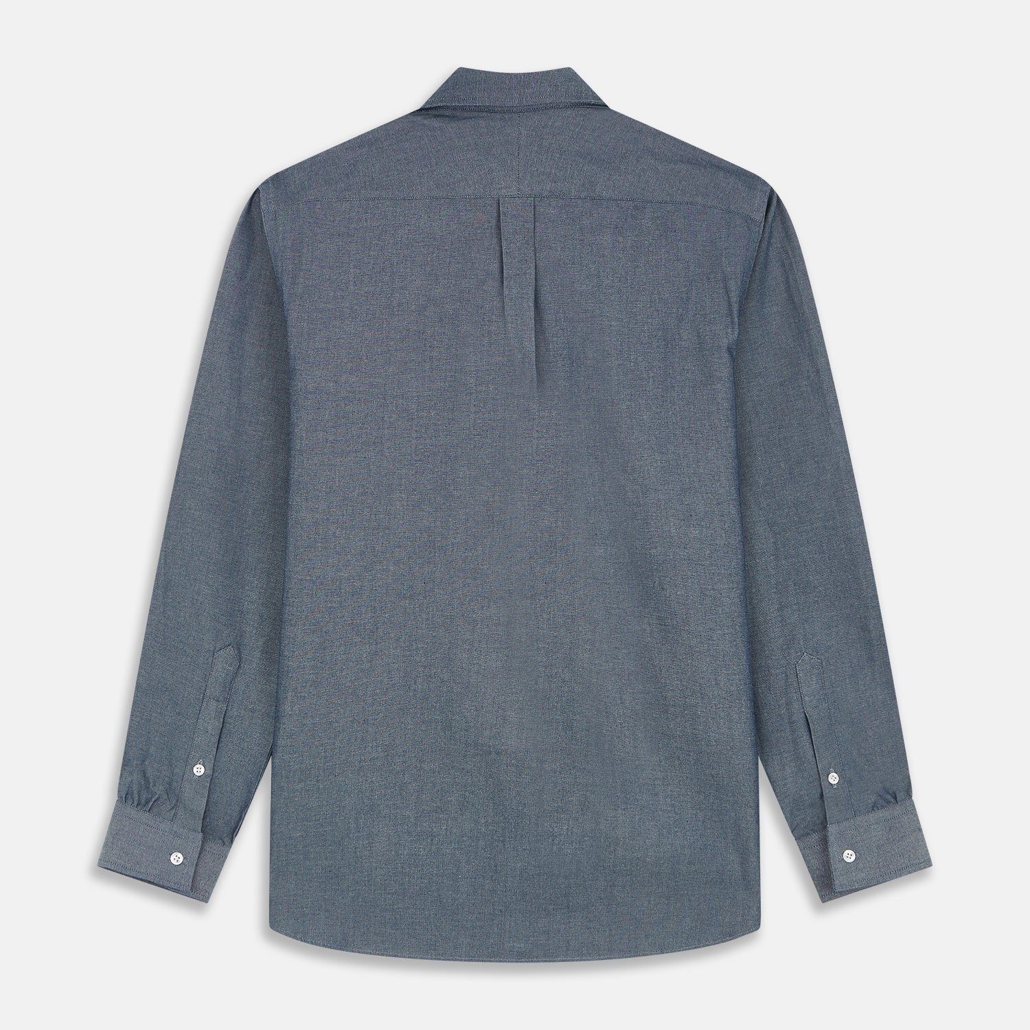 View 3 of product Blue Weekend Fit Oxford Finch Shirt With Derby Collar And Chest Pocket