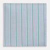 View 1 of product Blue and Green Multi Stripe Hand-Rolled Handkerchief