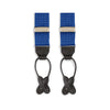 View 3 of product Royal Blue Small Spot Adjustable Silk Braces