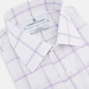 View 2 of product Lilac Grid Check Mayfair Shirt