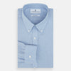 View 4 of product Pale Blue Cotton Cashmere Dorset Collar Richmond Shirt