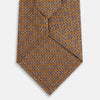 View 3 of product Tan and Blue Multi Dot Silk Tie