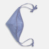 View 3 of product White & Navy Multi Check Commuter Mask With 3 Viroformula™ Filters