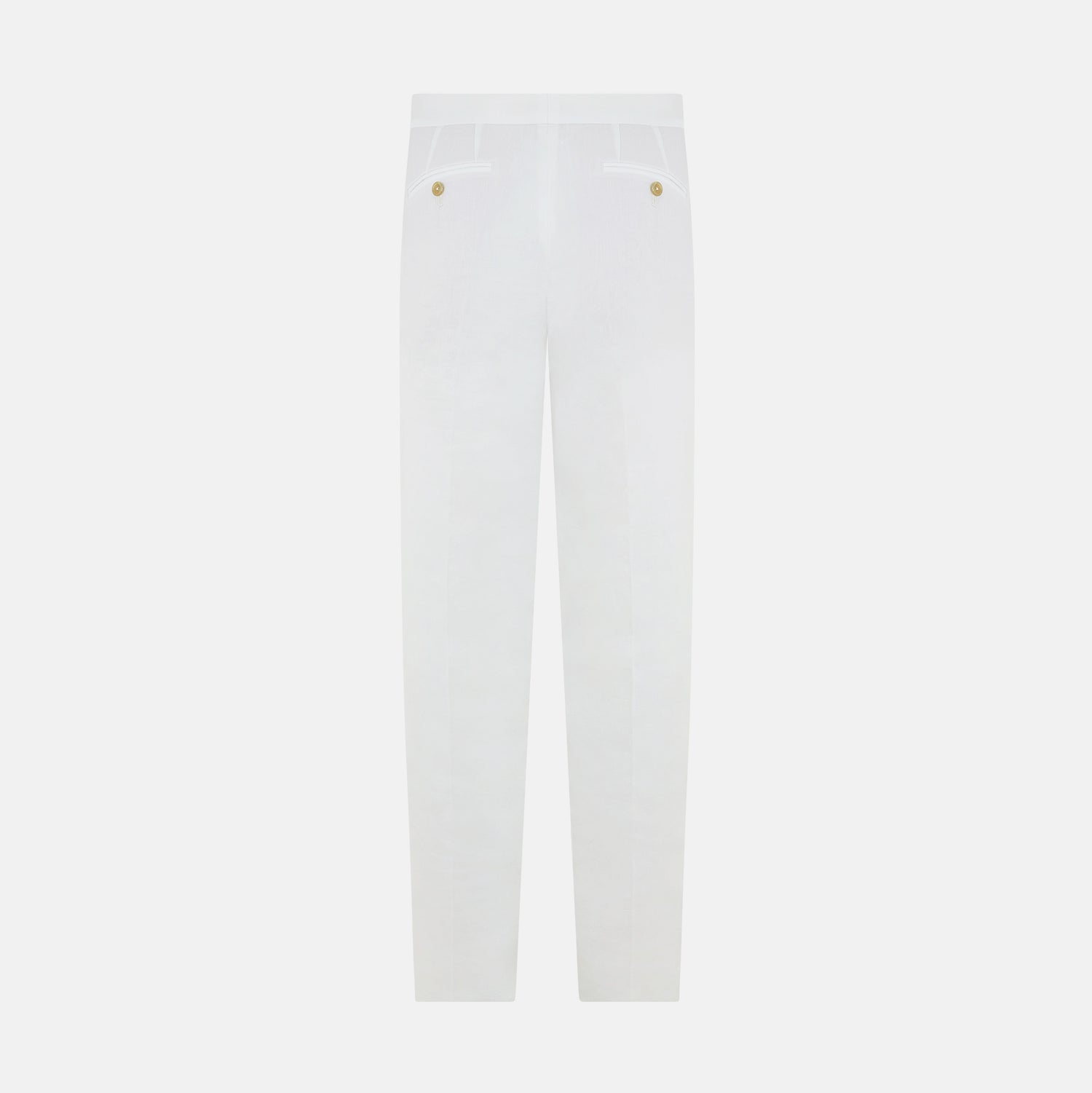 View 4 of product White Linen Henry Trousers