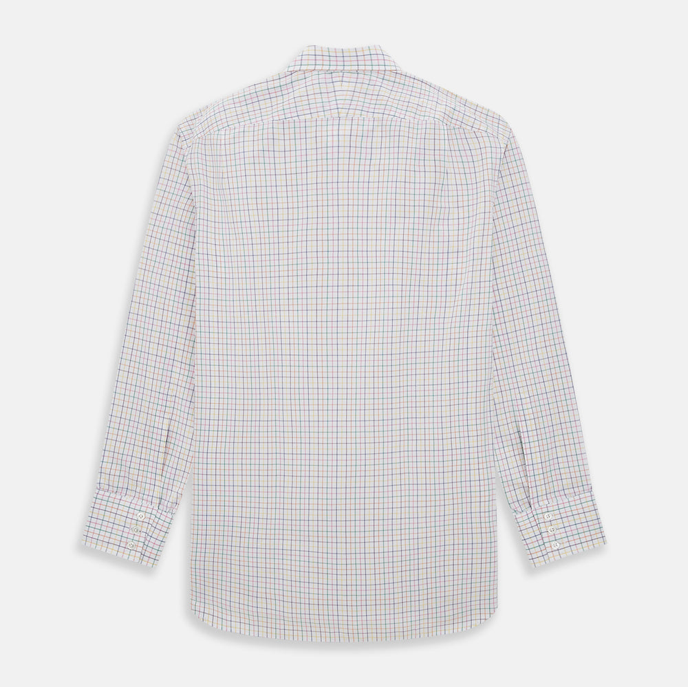 Rainbow Double Grid Check Mayfair Shirt