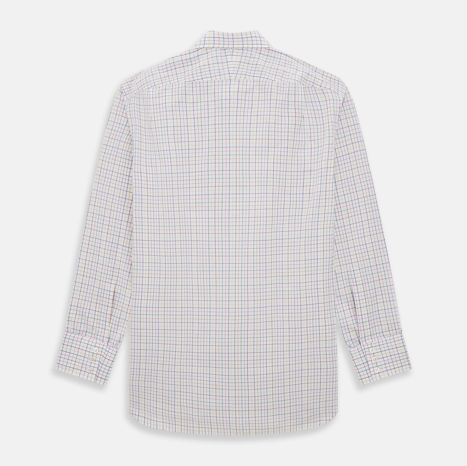 View 3 of product Rainbow Double Grid Check Mayfair Shirt