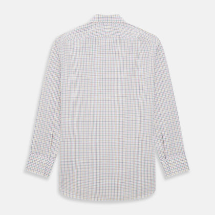Rainbow Double Grid Check Mayfair Shirt Image 2