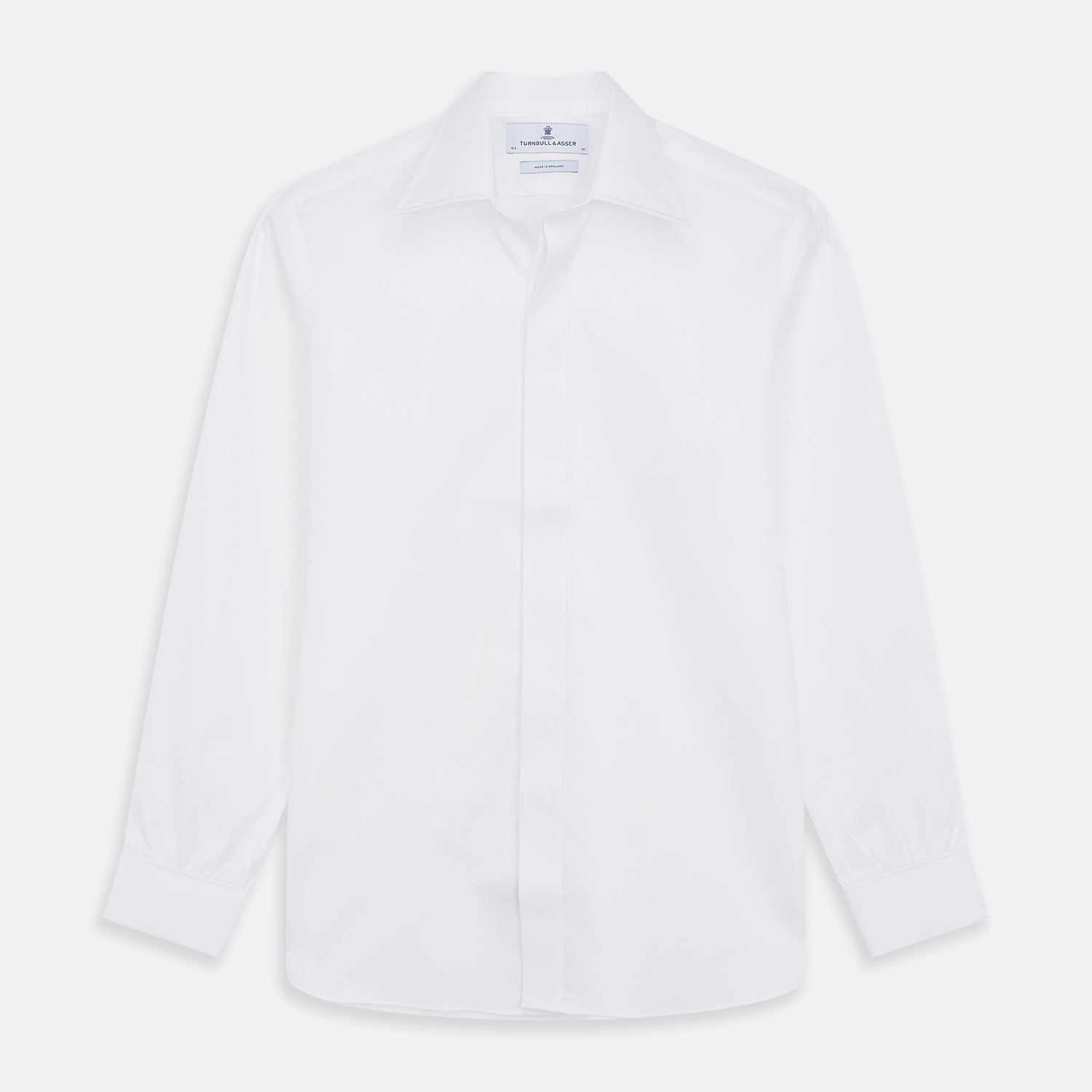 View 1 of product WHITE TAILORED FIT DRESS SHIRT