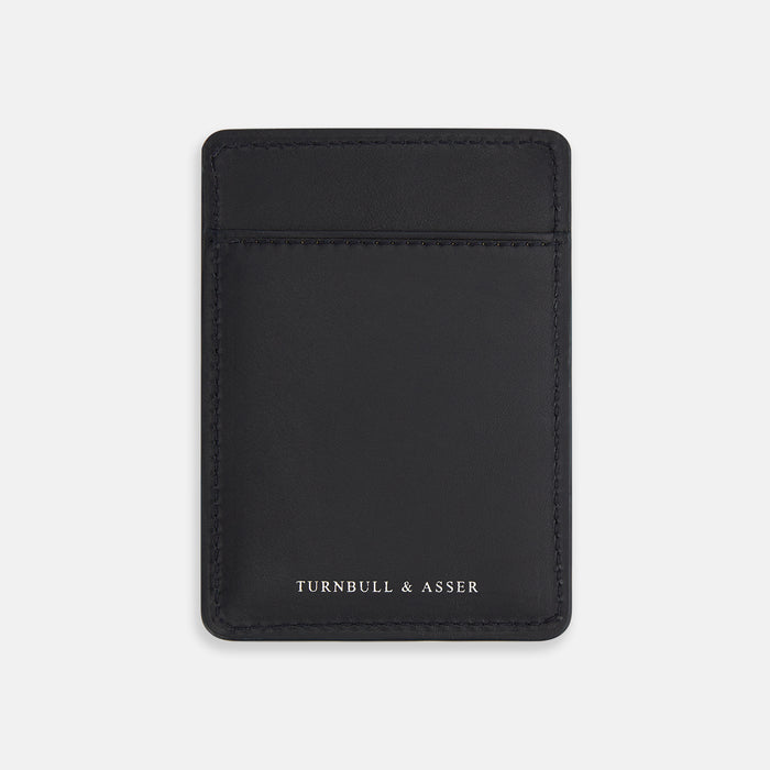 Navy Two-slot Card Case