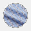 View 1 of product Pale Blue Multi-stripe Cotton Fabric