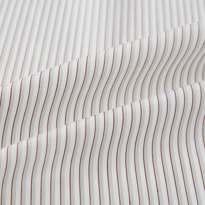 Coffee and Grey Shadow Pinstripe Westminster Shirt Image 7