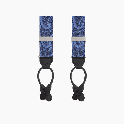 Jacquard Silk Paisley Braces Image 2